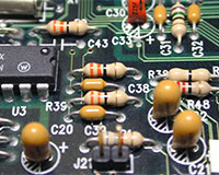 Through Hole Printed Circuit Board Assembly (PCB)